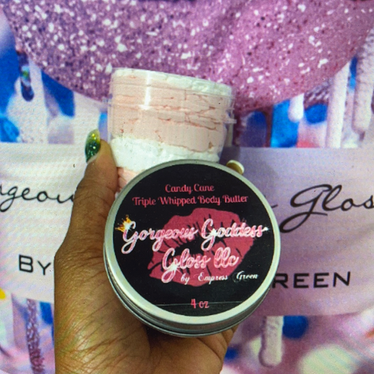 Candy cane Triple Whipped Body Butter