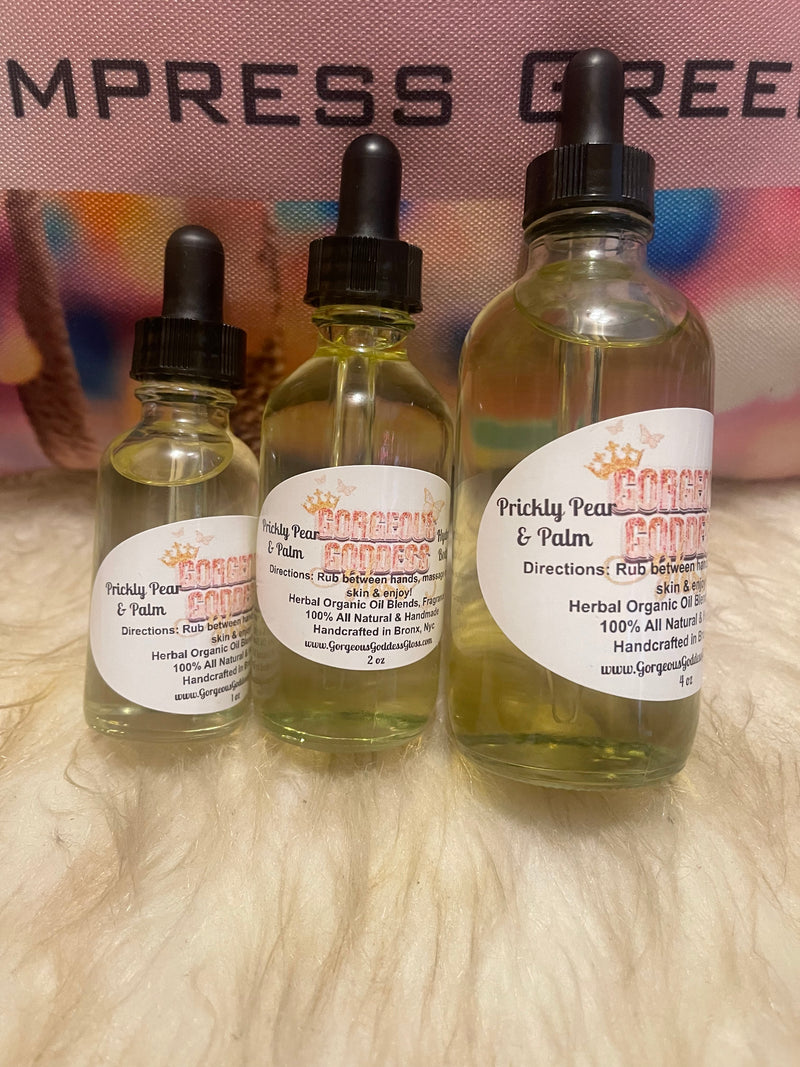 Prickly Pear & Palm  moisturizing Body Oils
