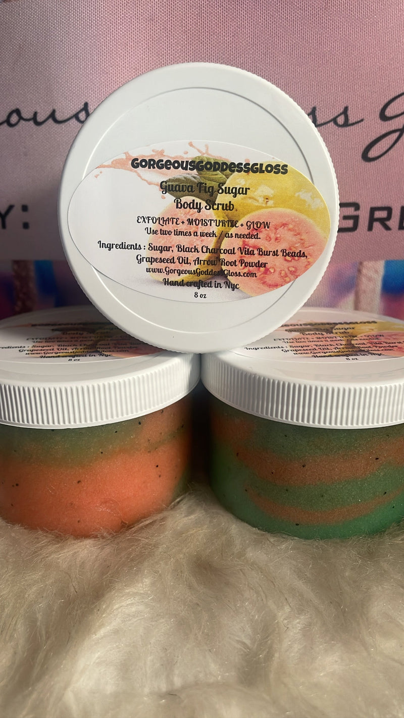 10 Pack  Guava Fig  Body Scrubs Wholesale