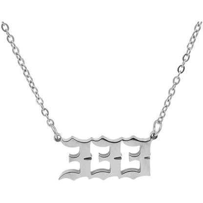 333 ANGEL NUMBER NECKLACE