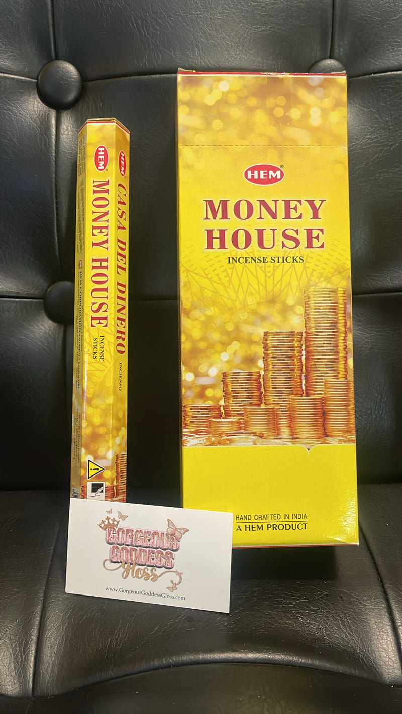 Money House  Incense Sticks