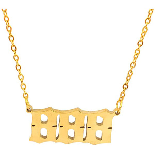 888 ANGEL NUMBER NECKLACE