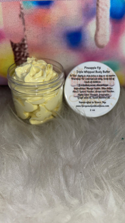 Pineapple Fiji luxurious Triple Whipped Body Butter