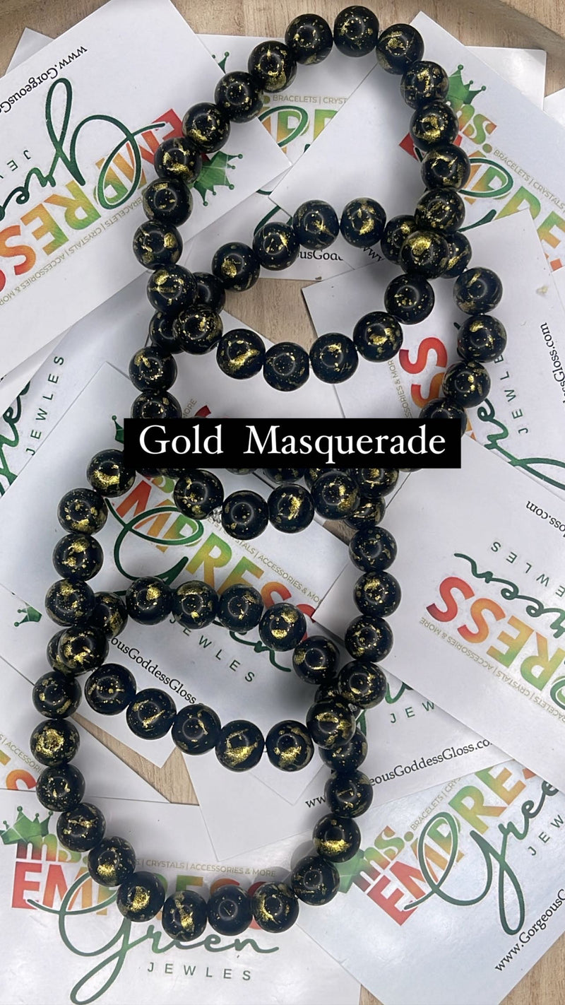 Gold Masquerade Bracelet