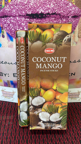 Coconut Mango HEM  Wholesale Incense Sticks businesses only