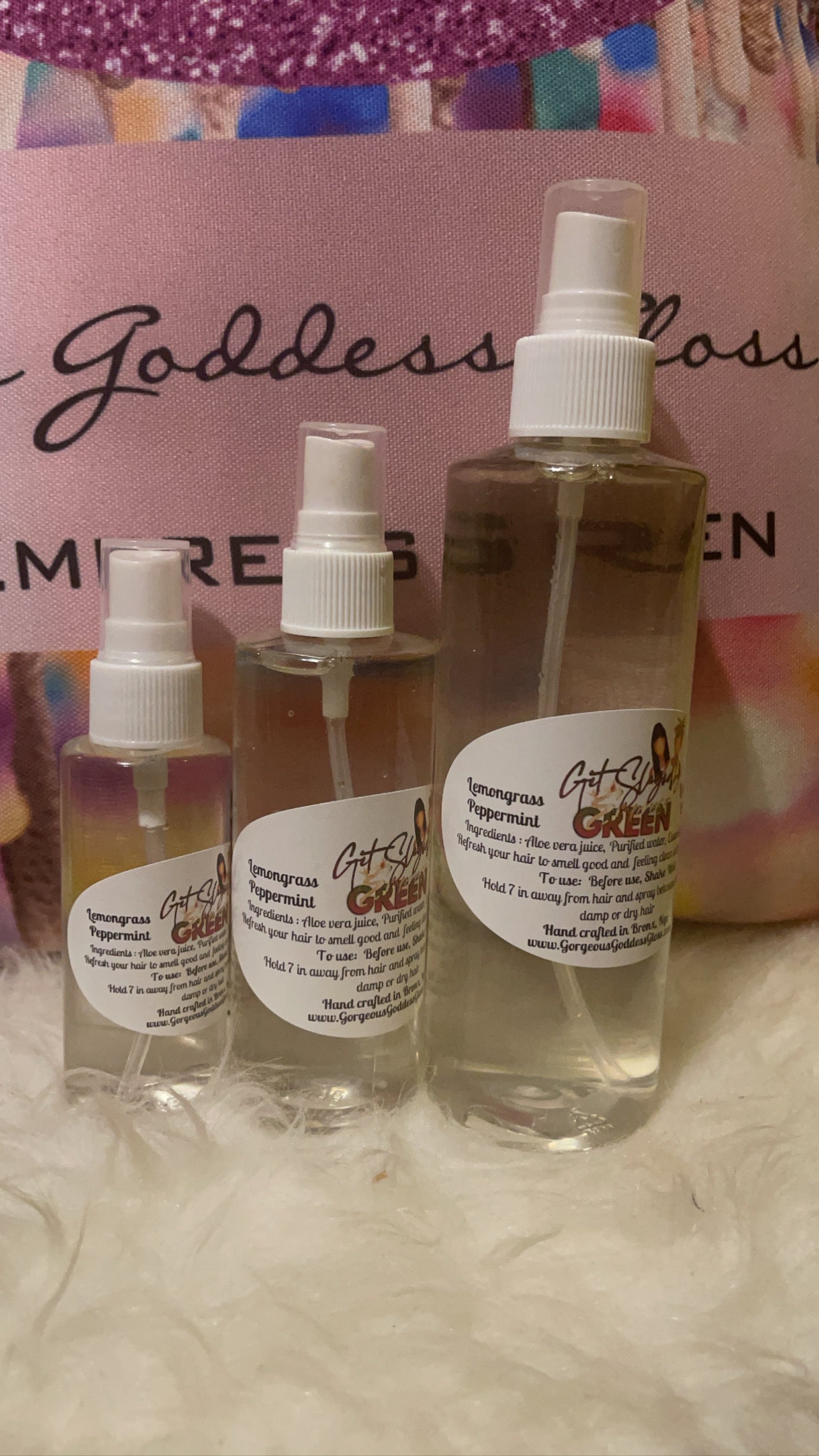 Wholesale  1 Dozen  8oz  Get Slayed By Empress Locs Hydration Mist 4oz