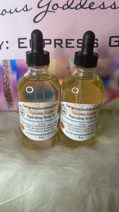 Pumpkin Crunch  🎃 moisturizing Body Oils