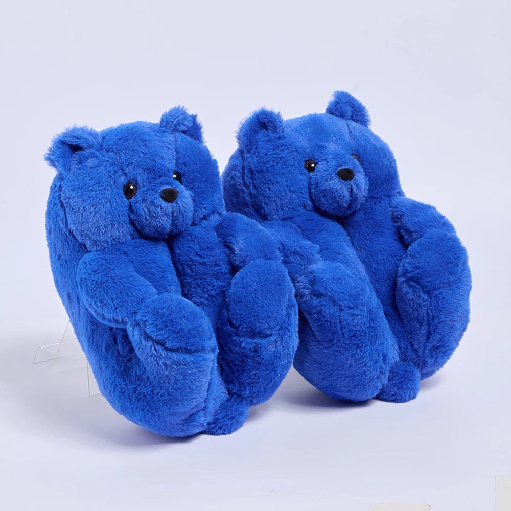 Teddy bear Plush House Slippers