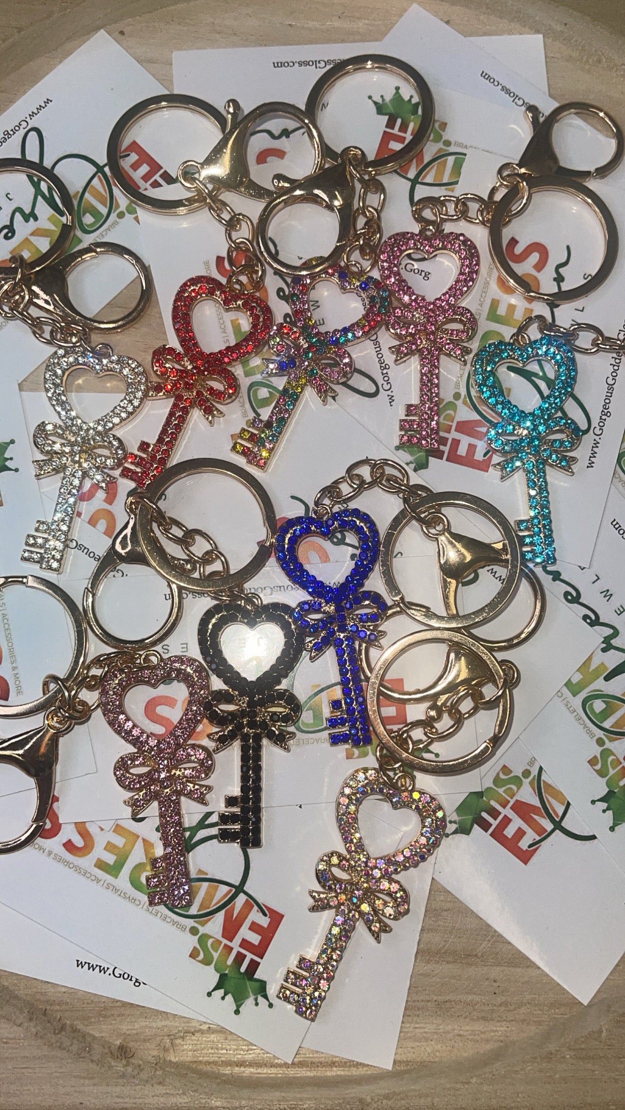 Gift Box Key Chains