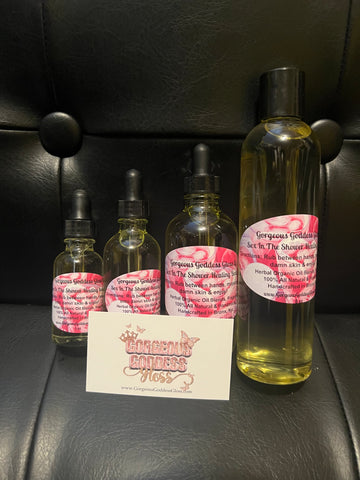 Sex in the Shower  Healing Body Oils