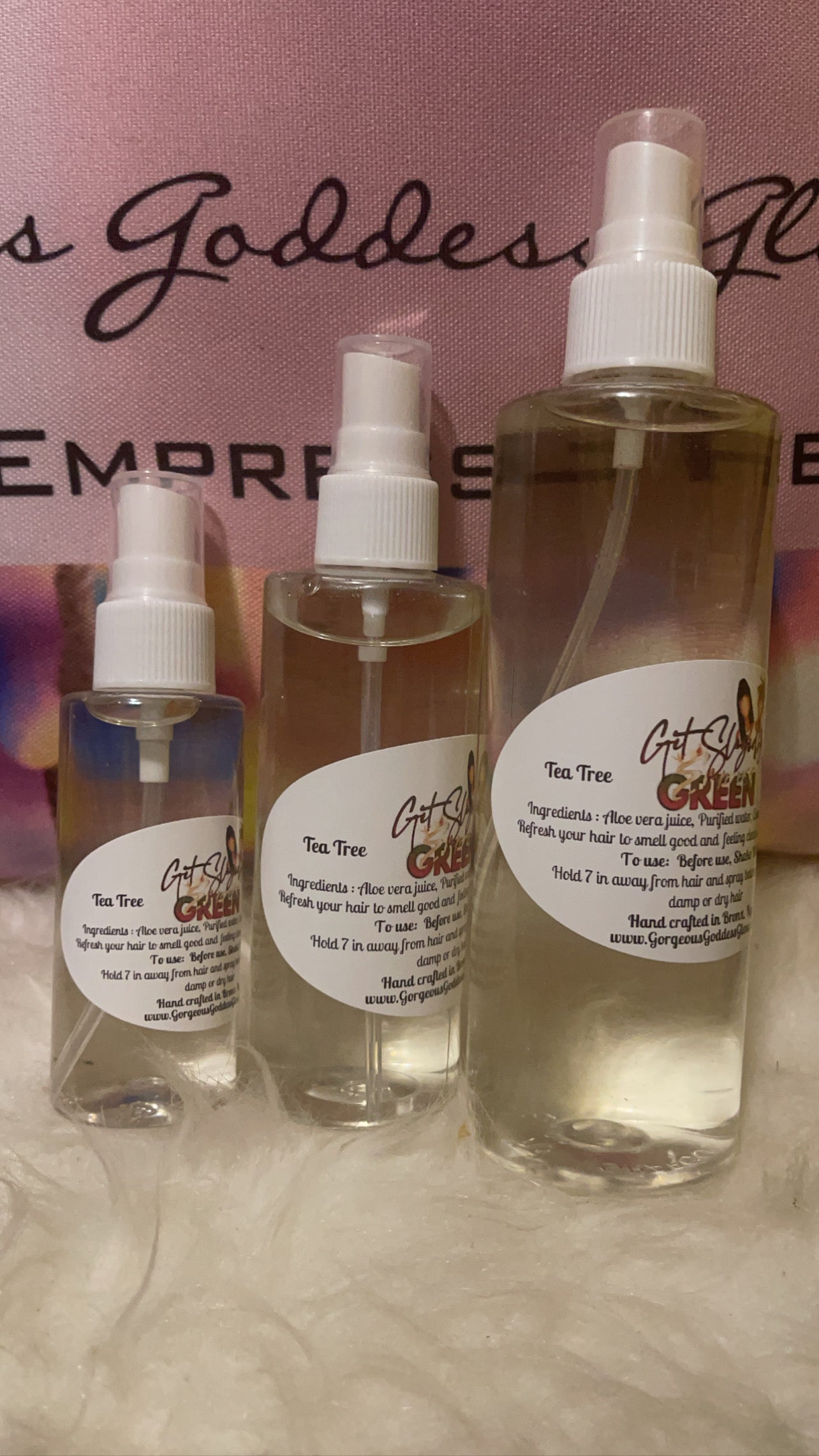 Wholesale  1 Dozen  8oz  Get Slayed By Empress Locs Hydration Mist 4oz