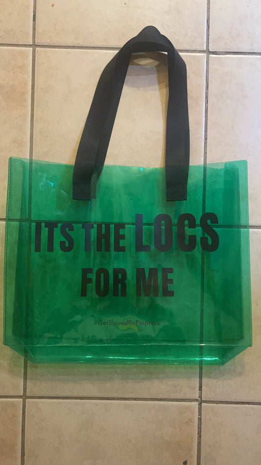 It’s The LOCS For Me custom tote  bag