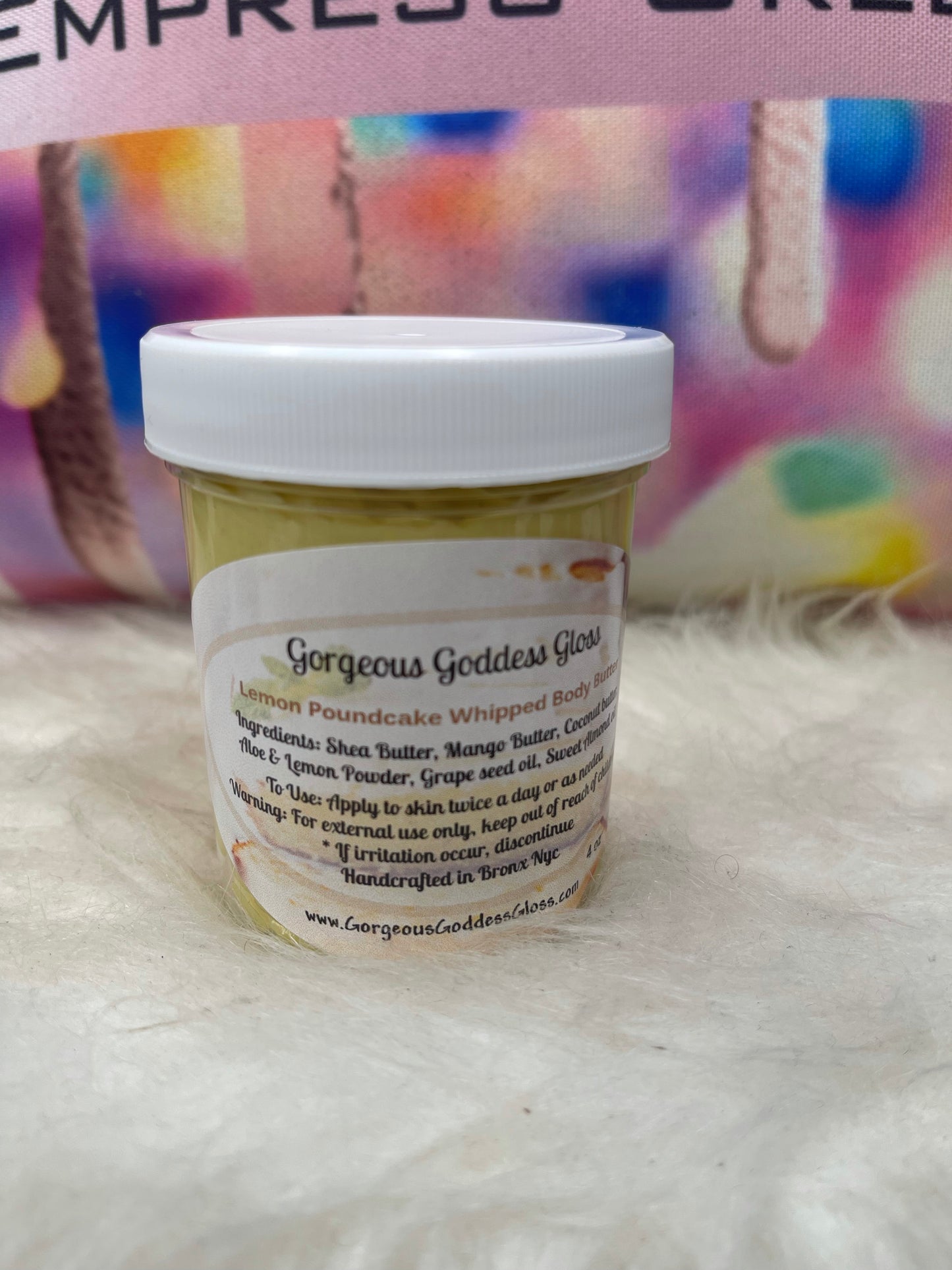 Lemon Poundcake  Triple Whipped Body Butter