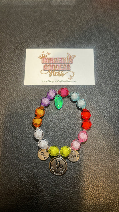 Bubble Gum Zodiac Love bracelet