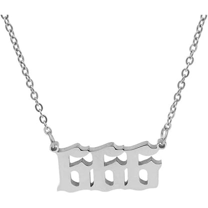 666 ANGEL NUMBER NECKLACE