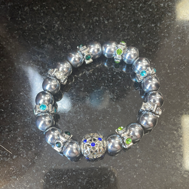 Hematite Bling Galaxy bracelet