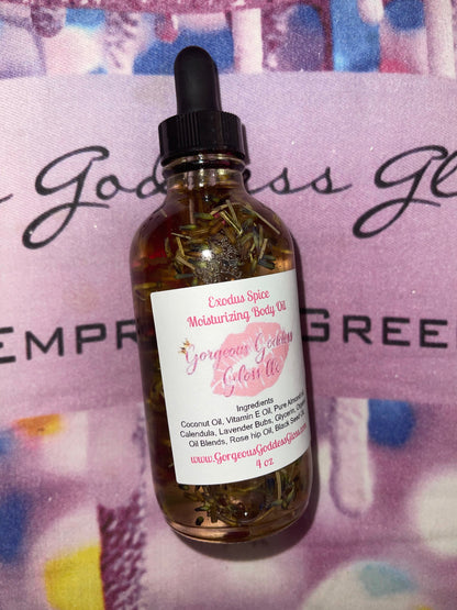 Exodus spice moisturizing Body Oils