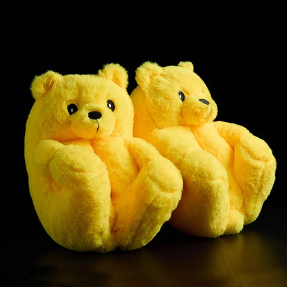 Teddy bear Plush House Slippers