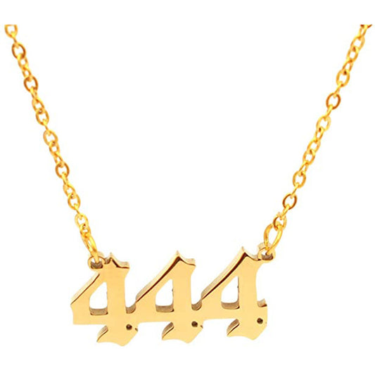 444 ANGEL NUMBER NECKLACE