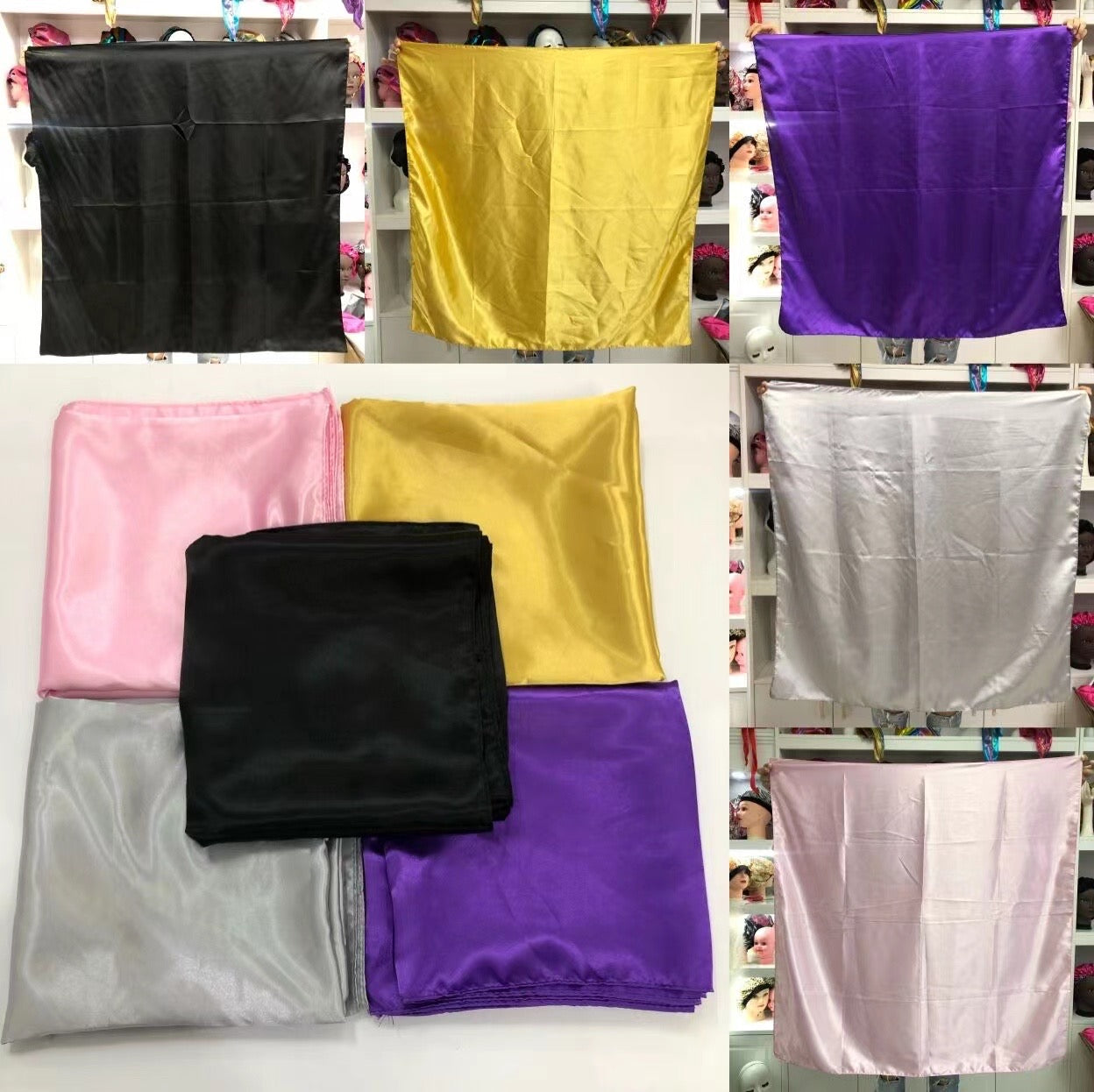 Wholesale Silk Head Scarf