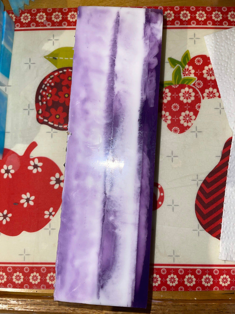 Purple Sage Natural Loaf Soap UnCut