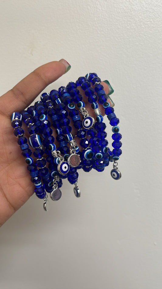 Blue Midnight Evil Eye 🧿 bracelet