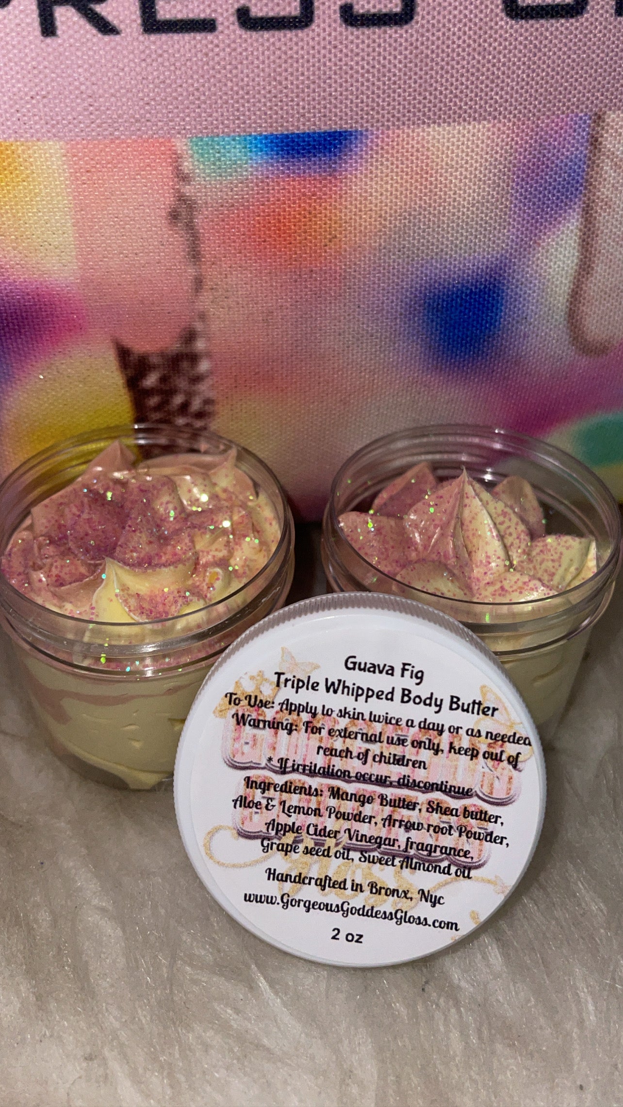 Guava Fig luxurious Triple Whipped Body Butter