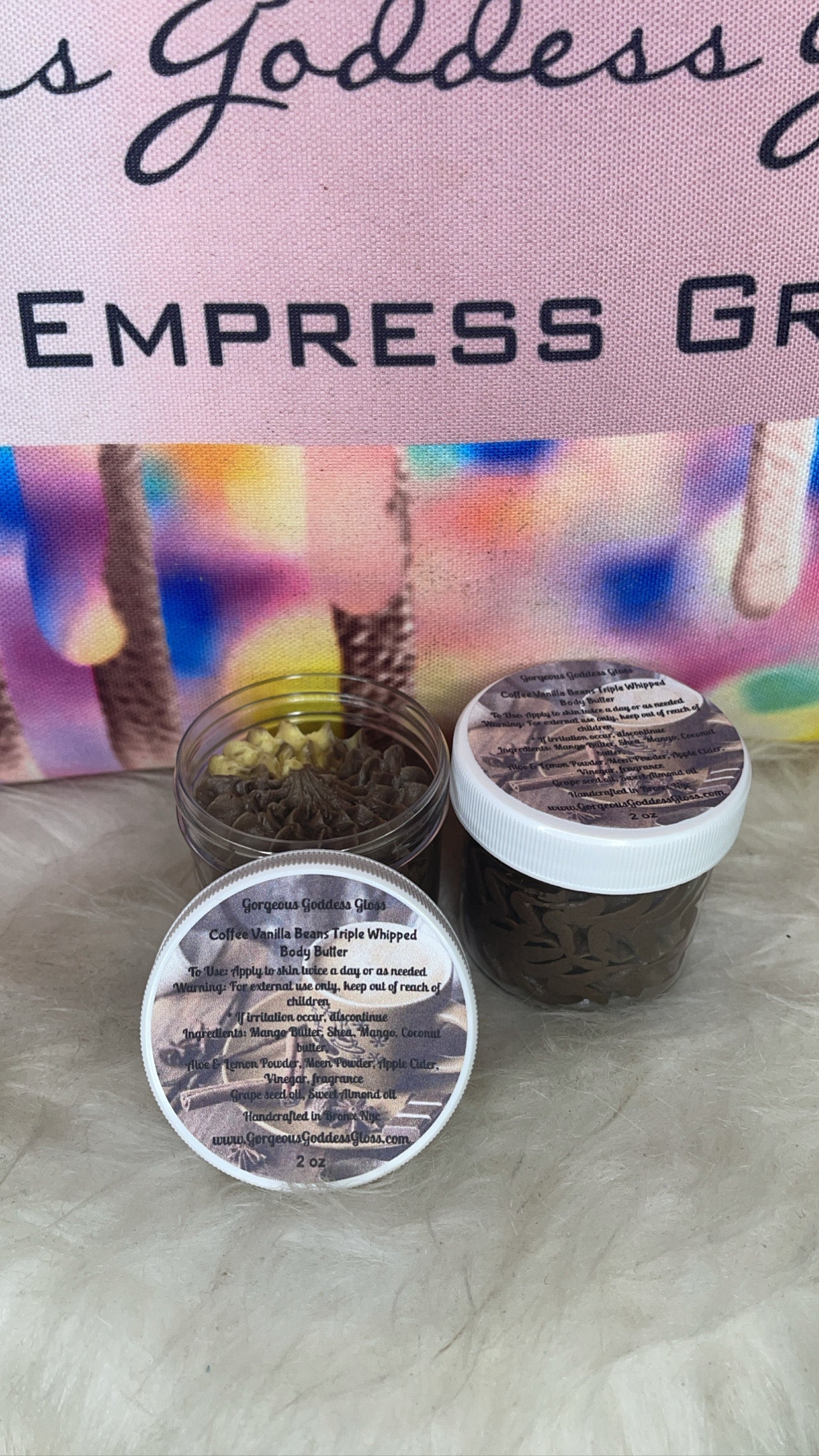 Coffee Vanilla Bean Triple Whipped Body Butter