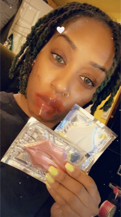 Gel Collagen hydration lip mask and infused Aloe Vera