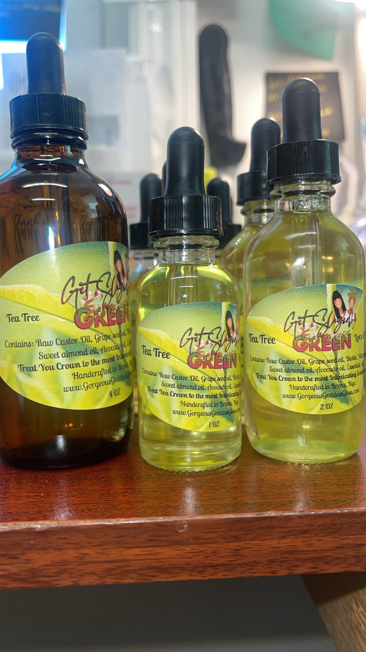 Tea Tree Locs & Scalp Hair Oil