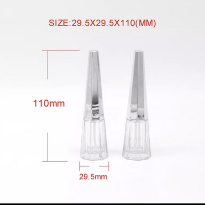 Empty Tall Triangle Tubes 4Ml