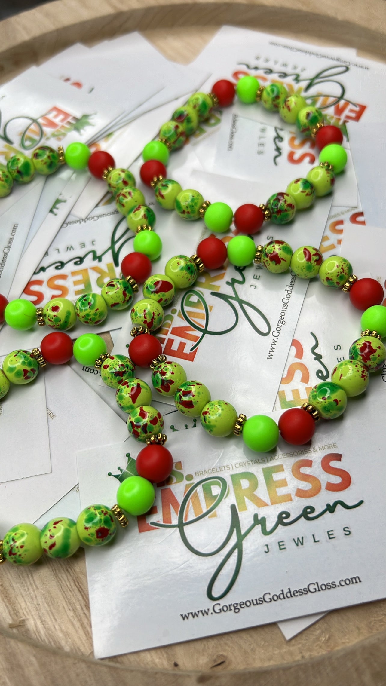 Christmas Grinch Single Bracelet