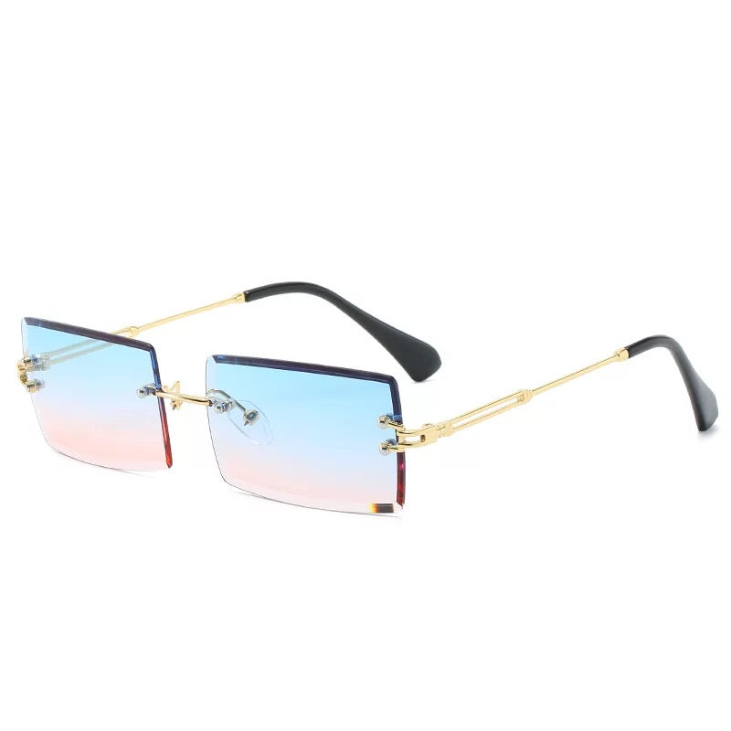 Clear frame Box shades