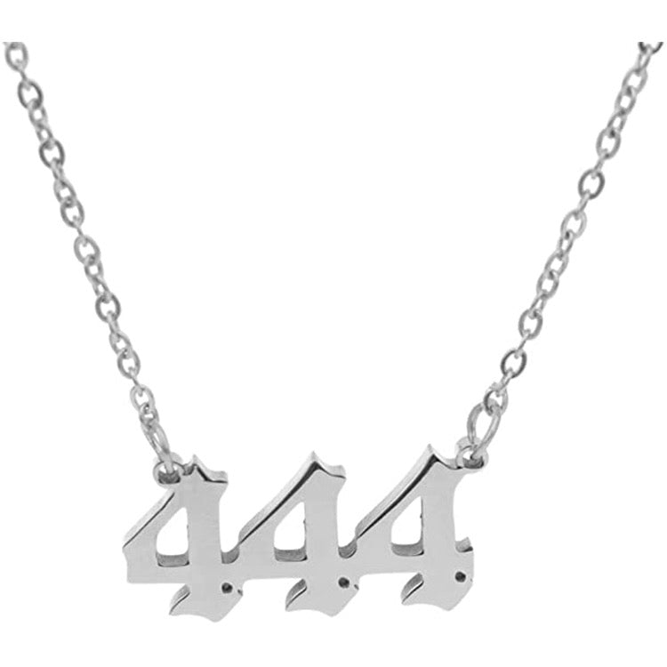 444 ANGEL NUMBER NECKLACE