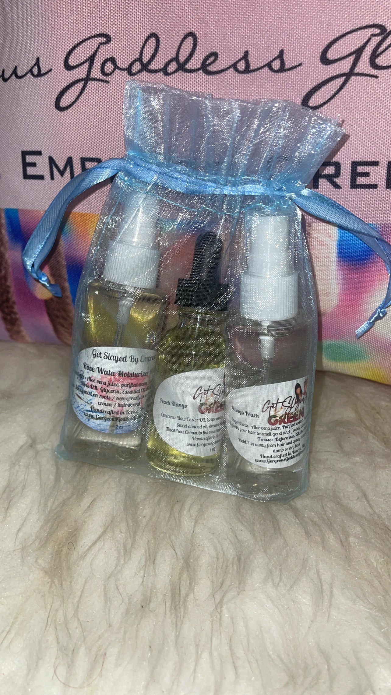 Starter / Travel kit Get Slayed By  Empress  Hair Oil & Mist Duo 1oz & 2oz