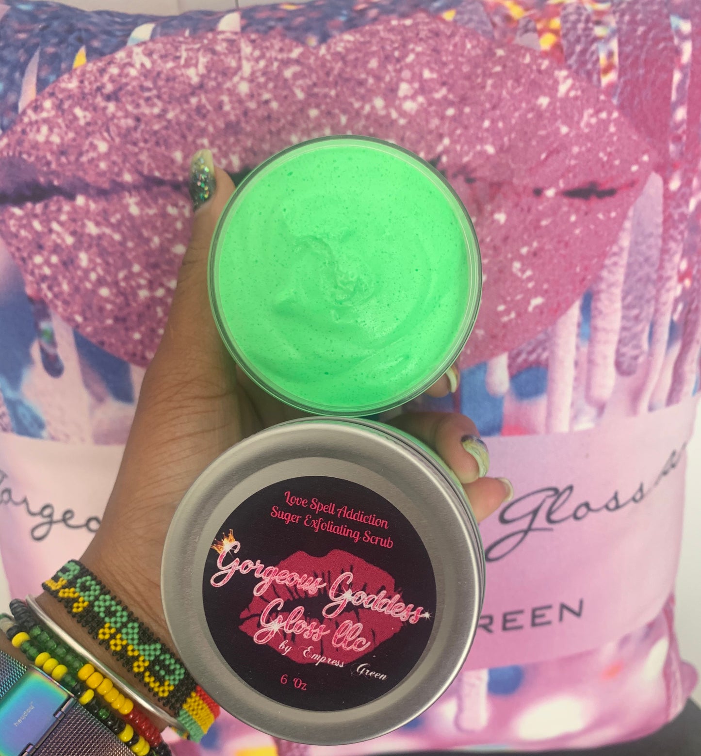 Love spell addiction Whipped  Exfoliating body scrub