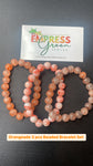 Orangeade  Mix 3 pcs Beaded Bracelets Set