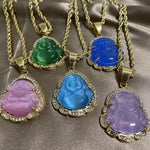 Diamond  mini Buddha’s Necklace