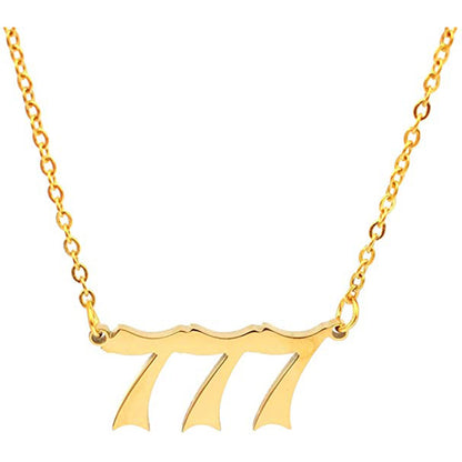 777 ANGEL NUMBER NECKLACE