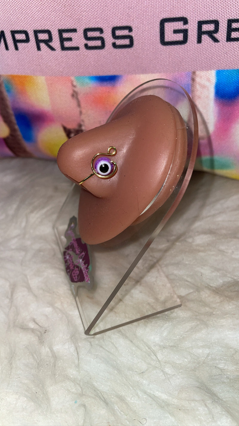 🧿 Nose Ring cuff