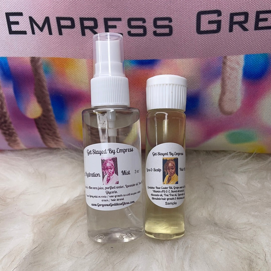 Get Slayed By  Empress  Hair Oil & Mist Duo 1oz & 2oz