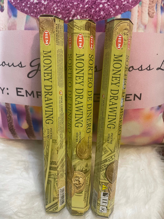 Money Drawing  HEM  Incense Sticks