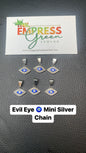 Evil Eye 🧿 Mini Silver Pendant 6 Pcs