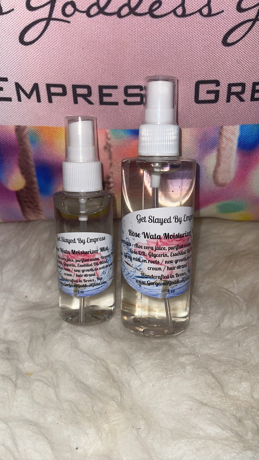 Get Slayed By Empress Locs Rose WATA  moisturizer Mist 8oz