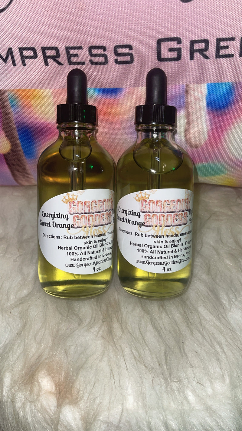 Energizing Sweet Orange  moisturizing Body Oils