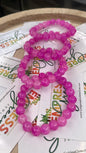 Pink Fuzz Single Bracelet