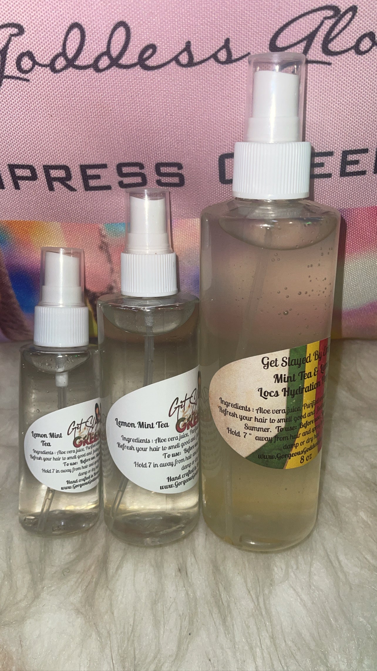 Lemon Mint Tea  Hydration Locs Perfume