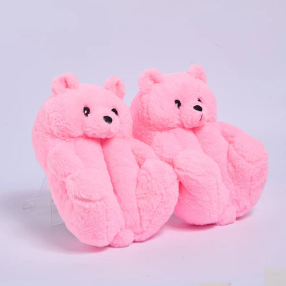 Teddy bear Plush House Slippers