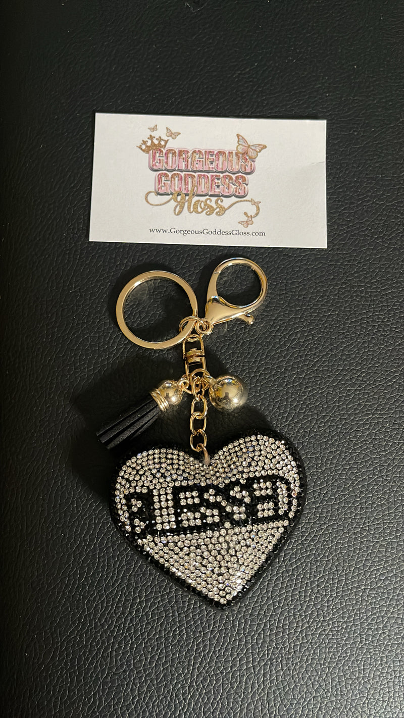 Blessed Heart Keychain