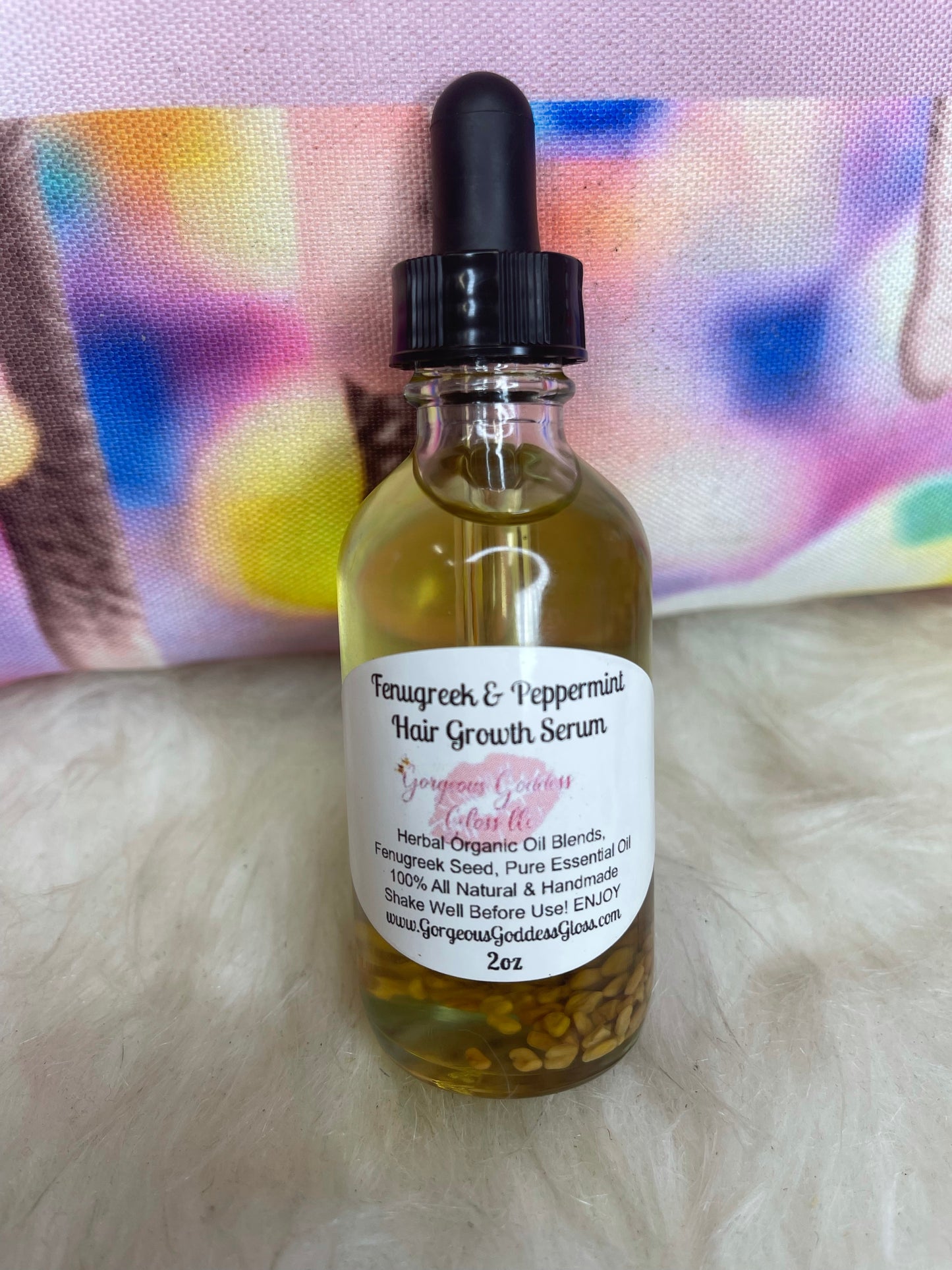 Fenugreek Peppermint Hair  Growth Serum